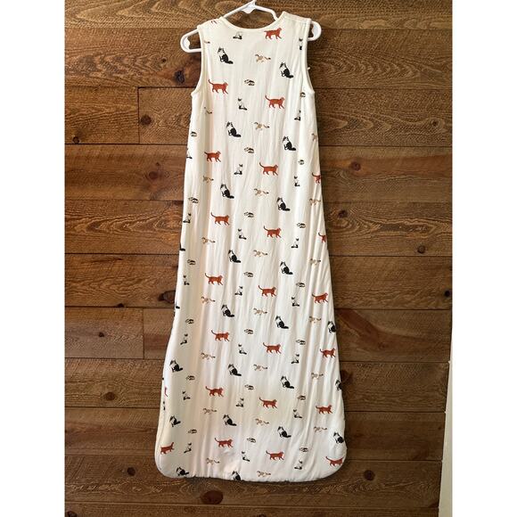 Kyte Baby Sleep Sack 1.0 Tog Rare Limited Edition Cat Print Size Large Bamboo - Picture 3 of 4